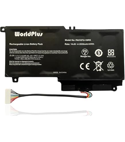 Amazon.co.jp: PA5107U-1BRS バッテリー for Toshiba Satellite L50